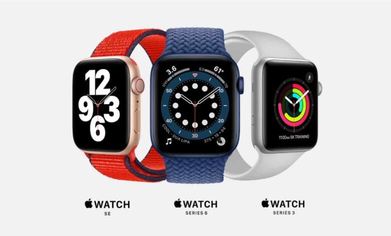 Apple Watch Series 6 Sizes