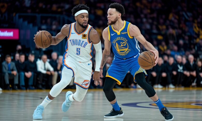 OKC Thunder vs Golden State Warriors Match Player Stats