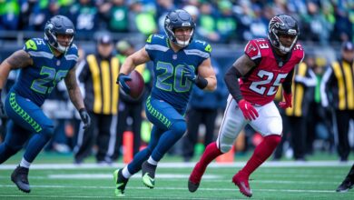 Seahawks vs Atlanta Falcons Match Player Stats