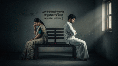 Husband Wife Sad Shayari in Hindi